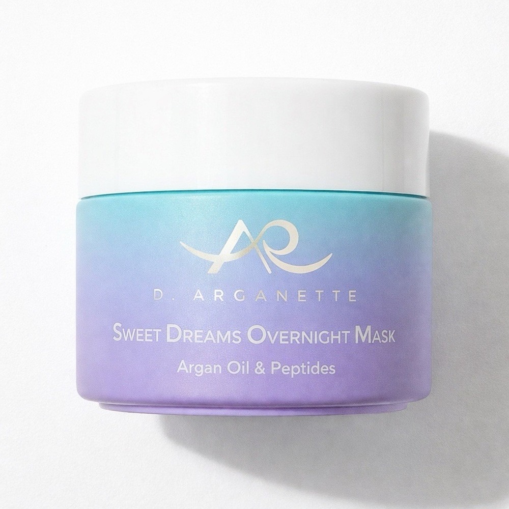 D' Arganette Sweet Dreams Overnight Mask Argan Oil‎ Peptides Hydrating Face NEW